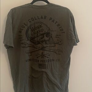 Men's Olive Green Howitzer T-Shirt